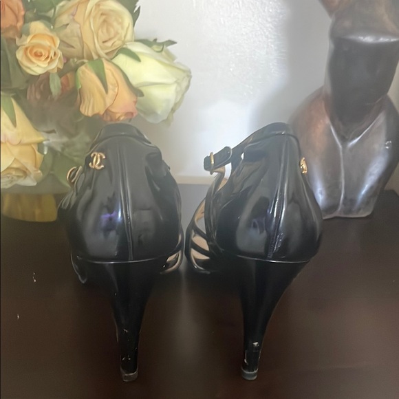 Chanel Black Women's Strappy Heels - Picture 4 of 4
